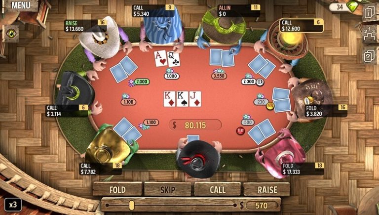 дикий покер онлайн